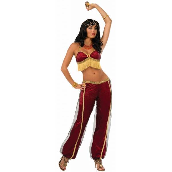 Bristol Novelty Womens Ruby Dancer Costume (10-14)