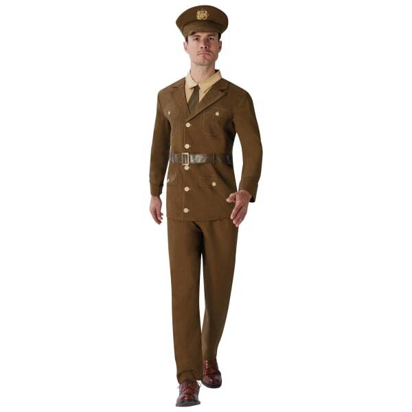 Bristol Novelty Mens WWI Soldier Costume (Standard)