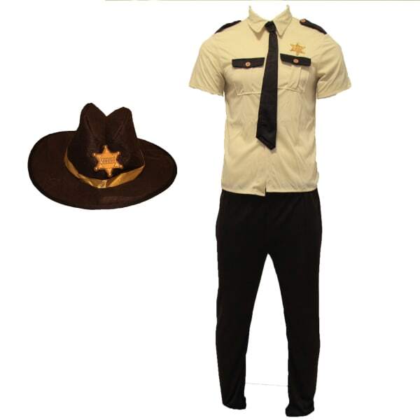 Bristol Novelty Mens US Sheriff Costume (XL)