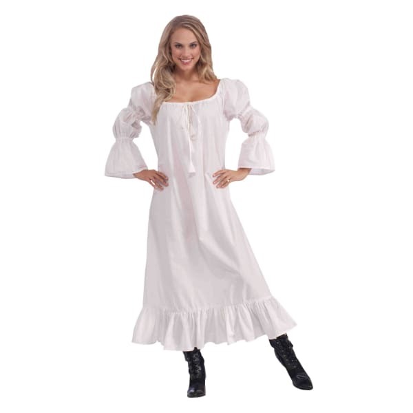 Bristol Novelty Womens Medieval Chemise Dress Costume