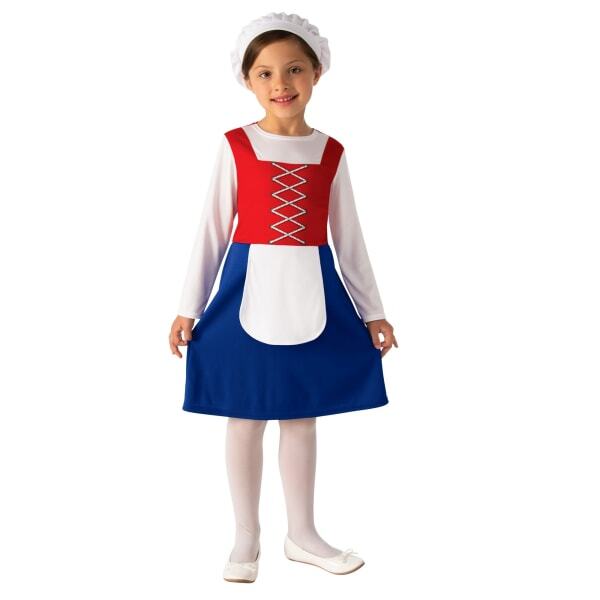 Bristol Novelty Girls Tudor Costume (M)