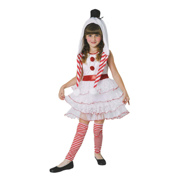 Bristol Novelty rens/Girls Snowgirl Costume (S)