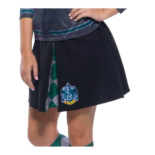 Harry Potter Girls Slytherin Mini Skirt