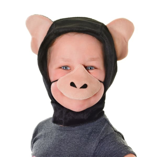 Bristol Novelty Kids Chimpanzee Hood And Nose