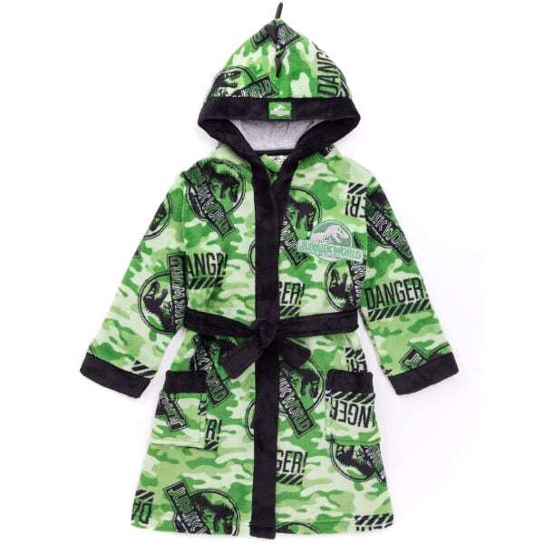 Jurassic World Boys Camo Robe (11-12 Years)