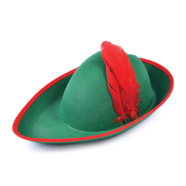 Bristol Novelty Adults Robin Hood Felt Hat