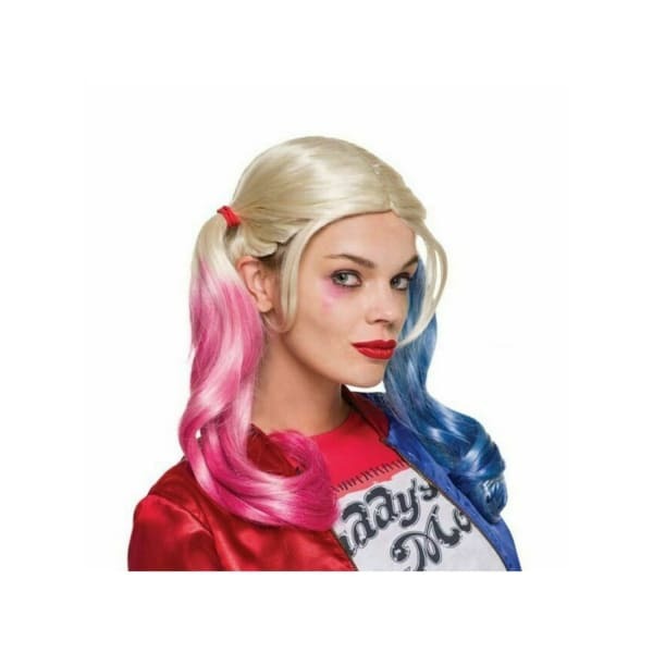 Bristol Novelty Adult Harley Quinn Wig