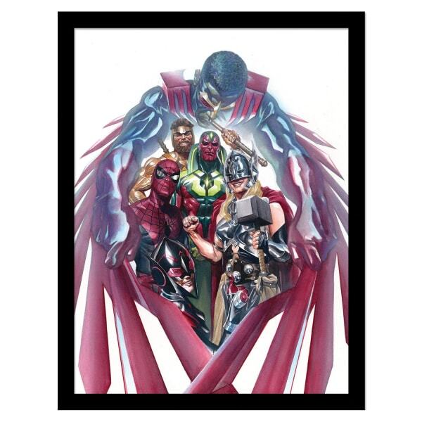 Spider-Man Group Shot Framed Poster (40cm x 30cm)