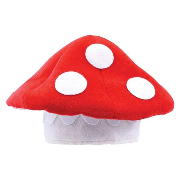 Bristol Novelty Unisex Toad Stool Hat