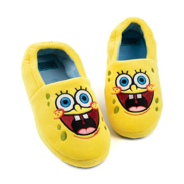 SpongeBob SquarePants Kids Face Slippers (1)