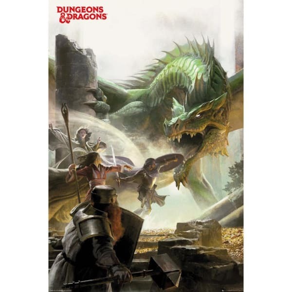 Dungeons & Dragons Adventure Poster