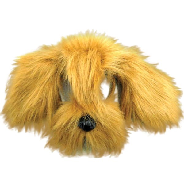 Adults Shaggy Dog Mask On Headband With Sound