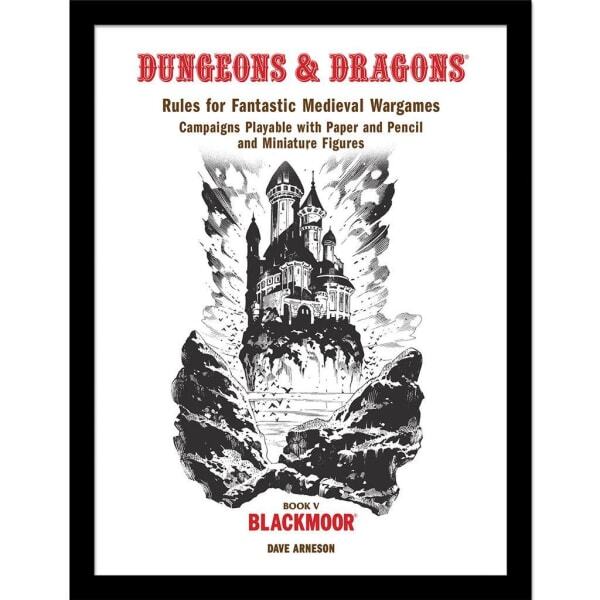 Dungeons & Dragons Blackmoor Framed Poster (40cm x 30cm)