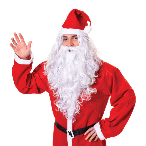 Bristol Novelty Adults Santa/Wizard Wig And Beard