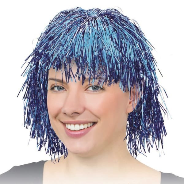 Bristol Novelty Unisex Tinsel Wig