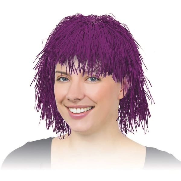 Bristol Novelty Unisex Tinsel Wig