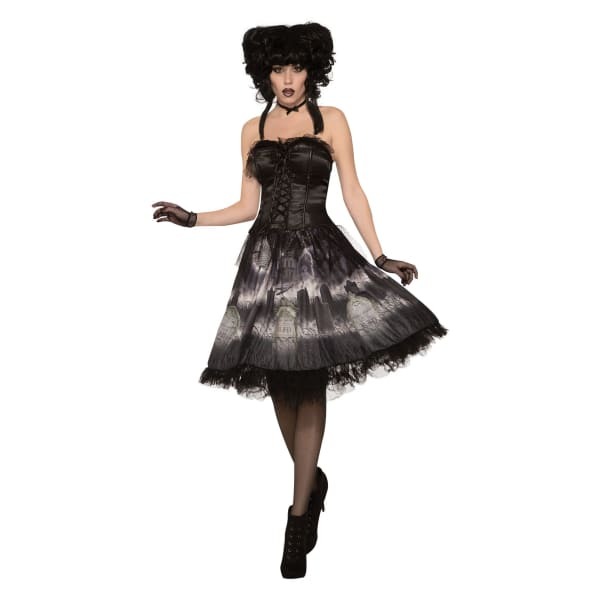 Bristol Novelty Womens Cemetery Doll Dress (UK 10-14)