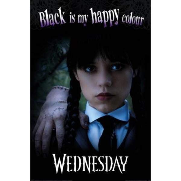 Wednesday Happy Colour Poster (91.5cm x 61cm)