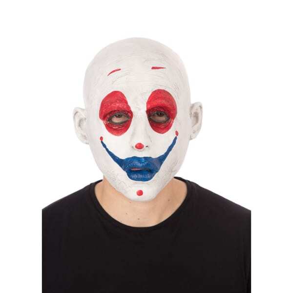 Bristol Novelty Adult Realistic Clown Halloween Mask