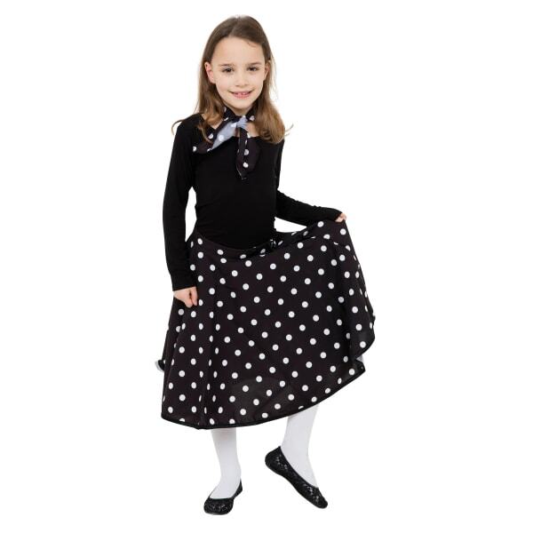 Bristol Novelty rens Girls Rock N Roll Skirt Set