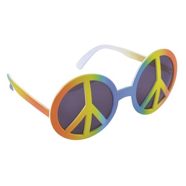 Bristol Novelty Peace Symbol Glasses