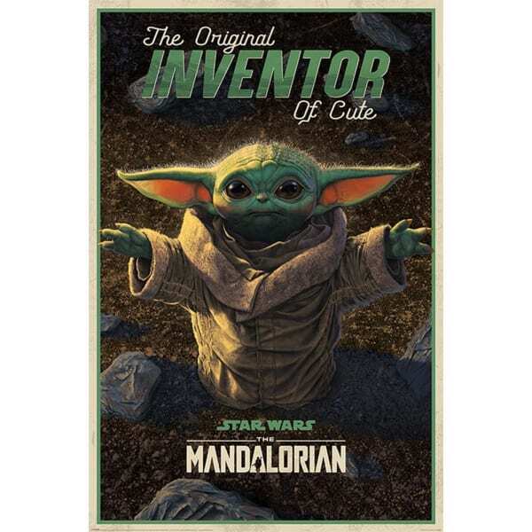 Star Wars: The Mandalorian Inventor of Cute Poster