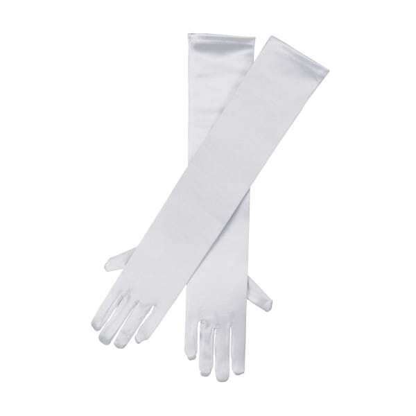 Bristol Novelty Womens Satin Feel Long Gloves (1 Pair)