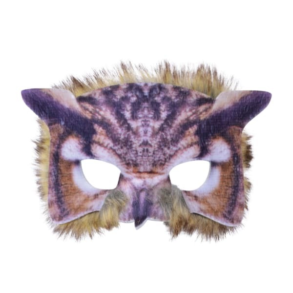 Bristol Novelty Unisex Faux Fur Owl Eye Mask