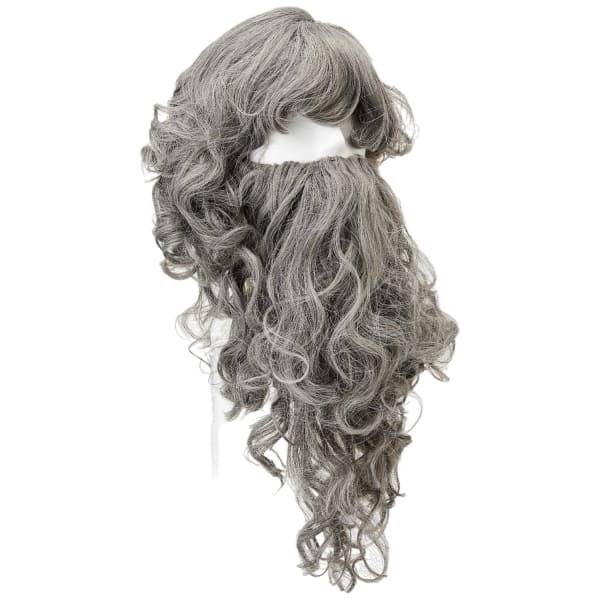 Bristol Novelty Wizard Beard & Wig Set