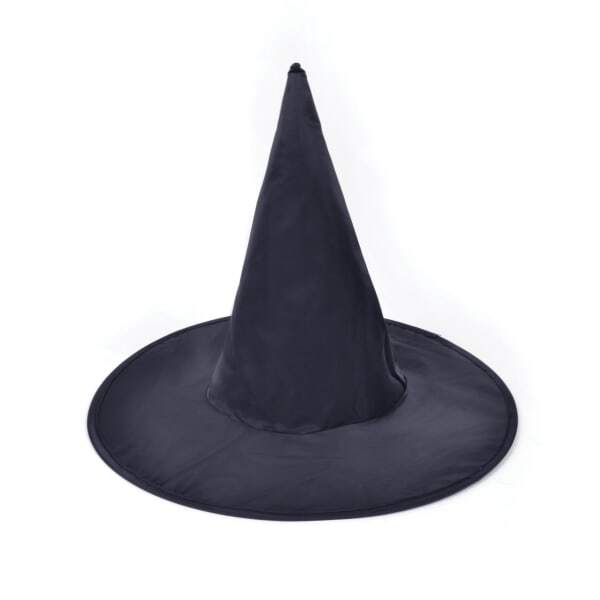 Bristol Novelty Adults Plain Witch/Wizard Hat