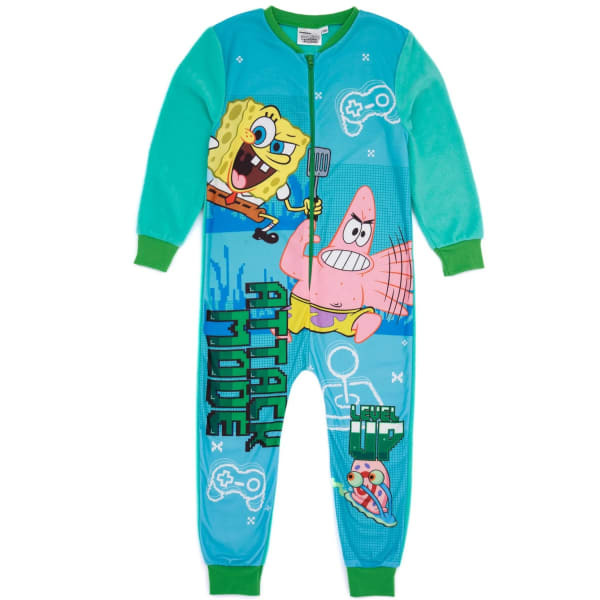 SpongeBob SquarePants Kids Attack Mode Sleepsuit (7-8 Years)