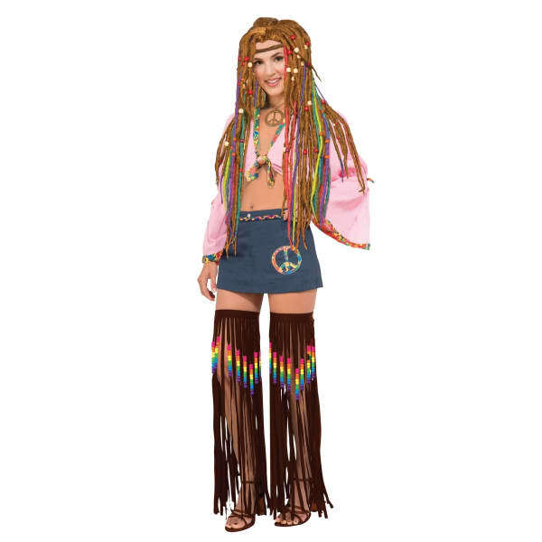 Bristol Novelty Hippie Beaded Fringed Leg Garlands