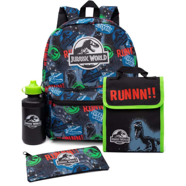 Jurassic World Runnn!! Backpack Set