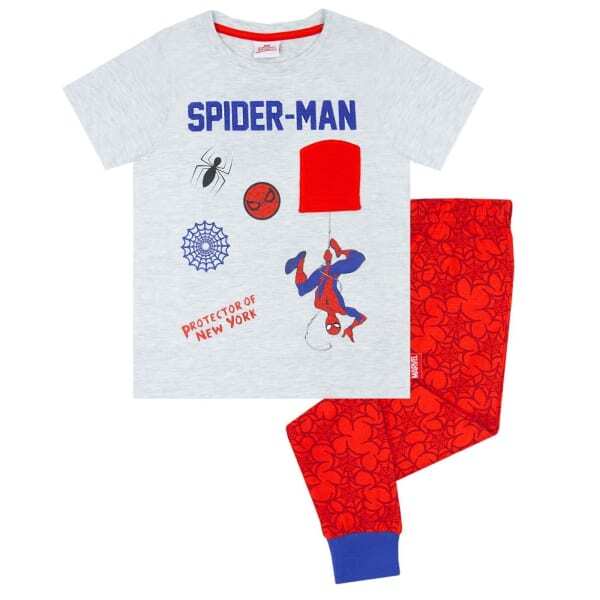 Spider-Man Boys Pyjama Set (3-4 Years)