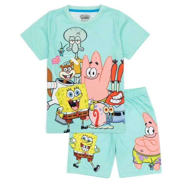 SpongeBob SquarePants Kids Short Pyjama Set (9-10 Years)