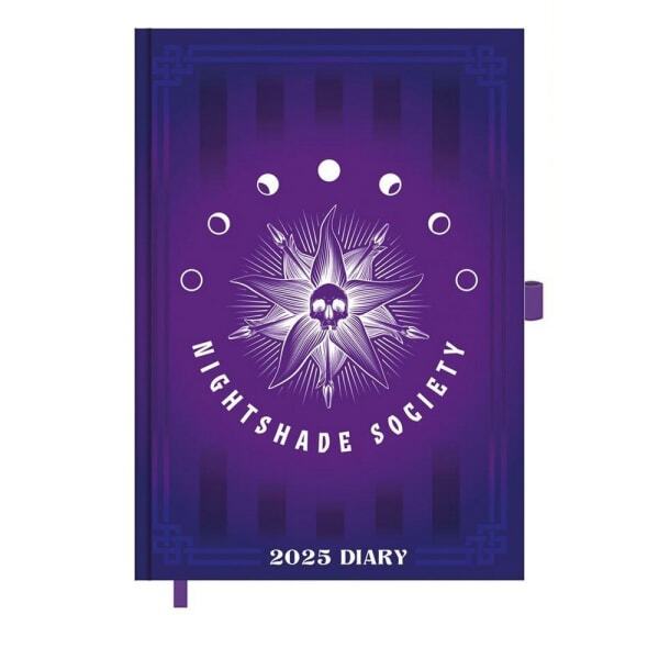 Wednesday Nightshade Society 2025 A5 Diary