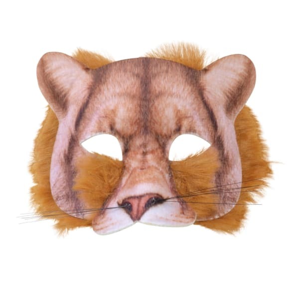 Bristol Novelty Unisex Faux Fur Lion Mask