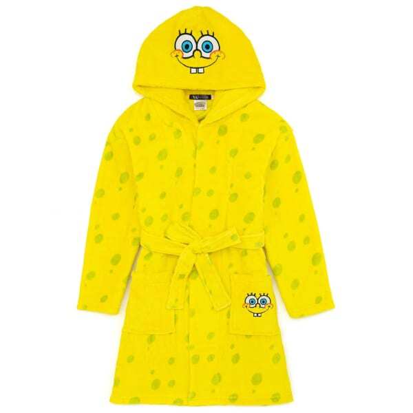 SpongeBob SquarePants Kids Face Dressing Gown (7-8 Years)