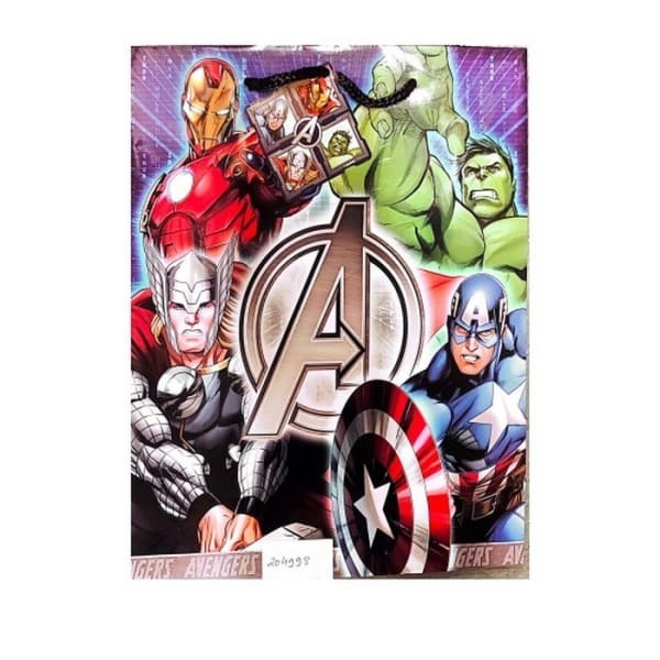 Avengers Action Pose Gift Bag