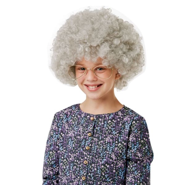 Bristol Novelty Girls Granny Wig