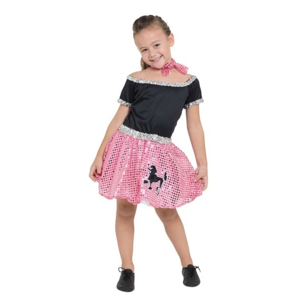 Bristol Novelty rens/Girls Rock N Roll Sequin Dress (L)