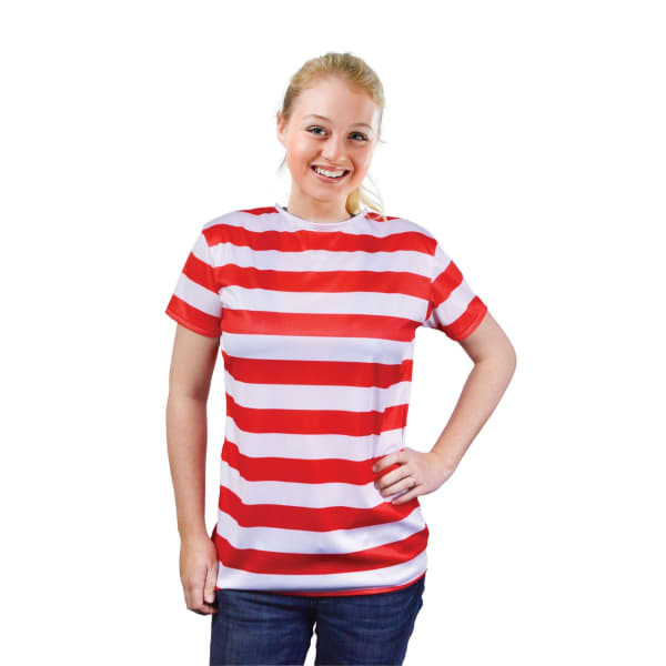 Bristol Novelty Womens Striped T-Shirt