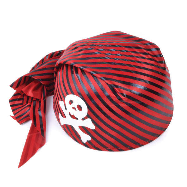 Bristol Novelty Unisex Skull Pirate Handkerchief Hat