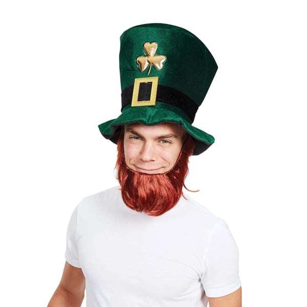 Bristol Novelty Unisex Leprechaun Fake Beard