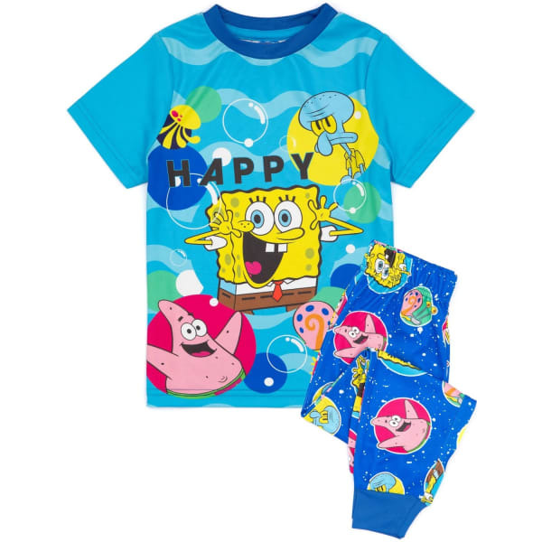 SpongeBob SquarePants Boys Happy Pyjama Set (9-10 Years)