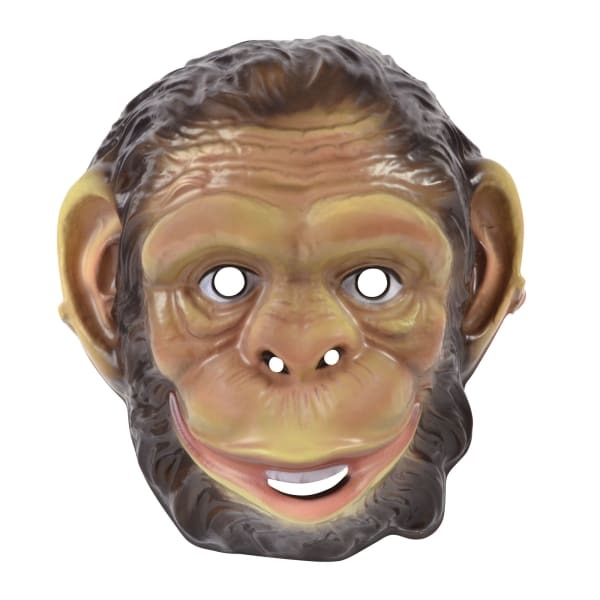 Bristol Novelty Adults Plastic Chimp Mask