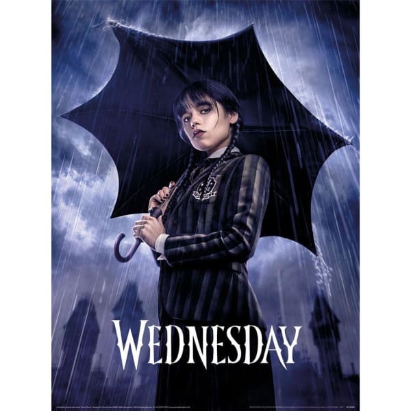 Wednesday Downpour Poster (40cm x 30cm)