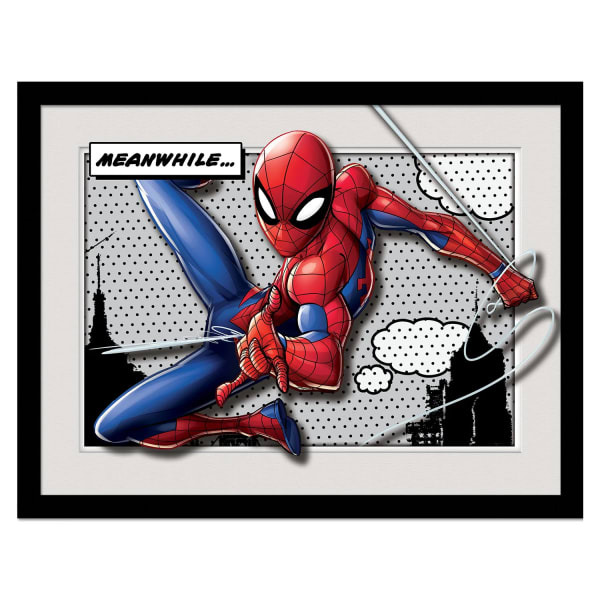 Spider-Man Meanwhile Breakout Framed Poster (40cm x 30cm)