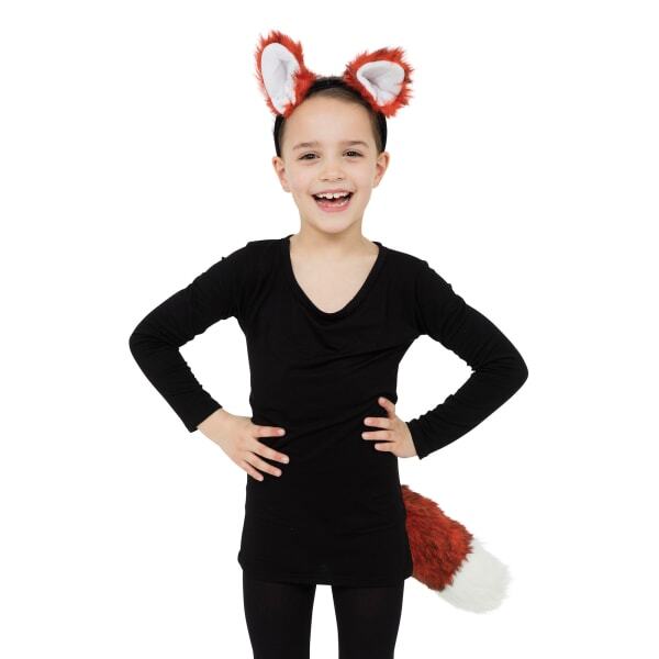 Bristol Novelty Kids Big Tail Fox Set