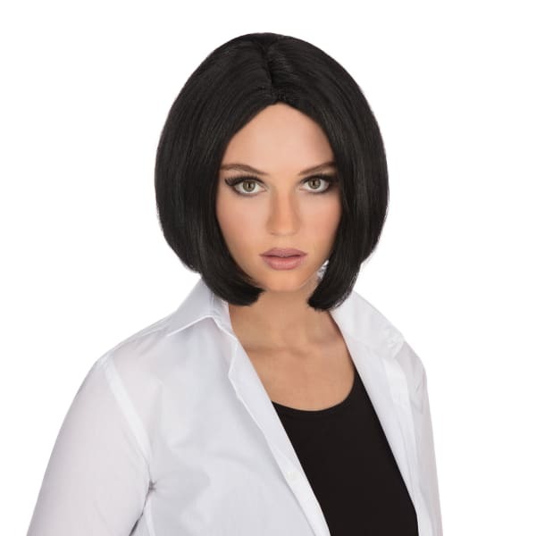 Bristol Novelty Womens Centre Parting Wig